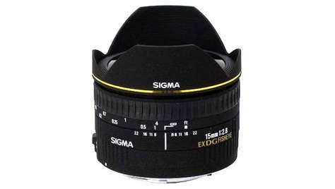 Фотообъектив Sigma AF 15mm f/2.8 EX DG DIAGONAL FISHEYE Nikon F
