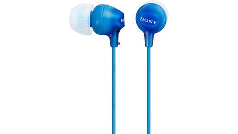 Наушник Sony MDR-EX 15 LP Blue