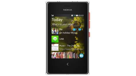 Смартфон Nokia Asha 503 Green