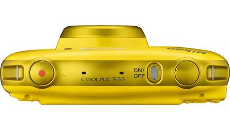 Компактный фотоаппарат Nikon COOLPIX S33 Yellow