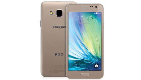 Смартфон Samsung GALAXY A3 SM-A300F Gold