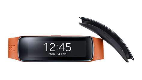 Умные часы Samsung Gear Fit SM-R350 Orange
