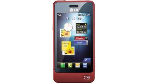 Мобильный телефон LG GD510 red