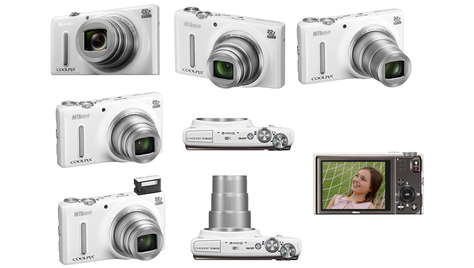 Компактный фотоаппарат Nikon COOLPIX S 9600 White