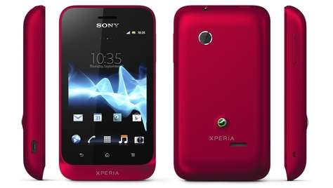 Смартфон Sony Xperia tipo red
