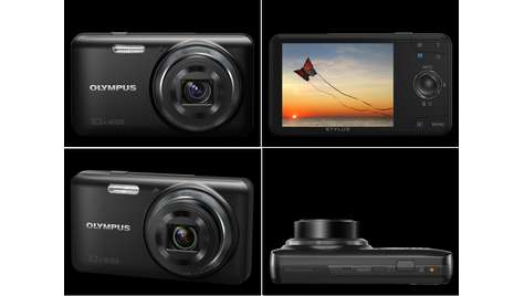 Компактный фотоаппарат Olympus VH-520 черный