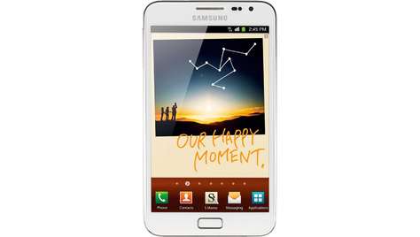 Смартфон Samsung Galaxy Note GT-N7000 White