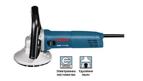 Шлифмашина для бетона Bosch GBR 14 CA (кeйc) (0601773708)