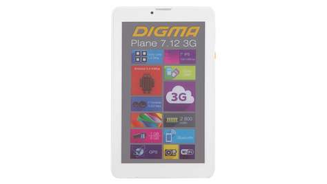 Планшет Digma Plane 7.12 3G White