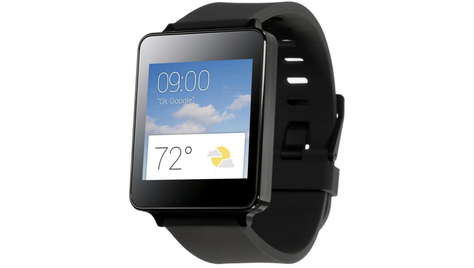 Умные часы LG G Watch  W100 Black
