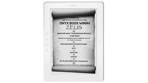 Электронная книга ONYX BOOX M96M ZEUS (белый)