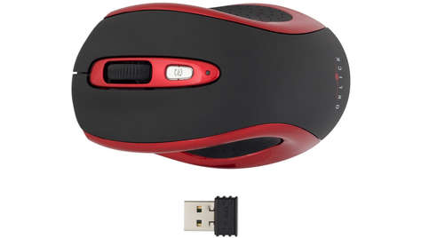 Компьютерная мышь Oklick 404 MW Lite Wireless Optical Mouse Red