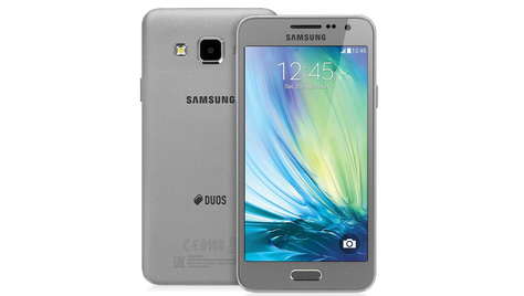 Смартфон Samsung GALAXY A3 SM-A300F Silver