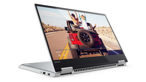 Ноутбук Lenovo Yoga 720-15 Core i7 7700HQ 2.8 GHz/15.6/1920x1080/8Gb/512 GB SSD/NVIDIA GeForce GTX 1050/Wi-Fi/Bluetooth/Win 10/ Platinum Silver