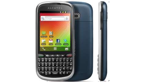 Смартфон Alcatel ONE TOUCH 909 bluish-black