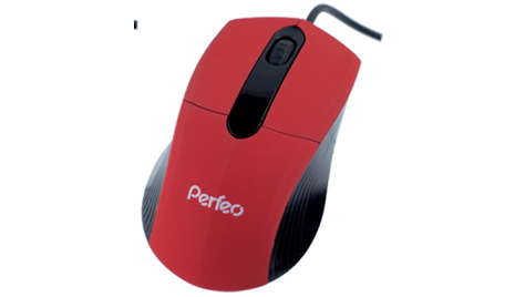 Компьютерная мышь Perfeo PF-203-OP -R Red