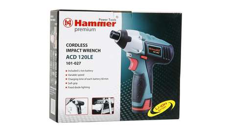 Шуруповерт Hammer ACD 120 LE PREMIUM