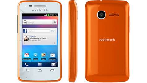 Смартфон Alcatel ONE TOUCH T POP 4010D Tangerine