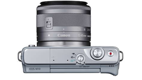 Беззеркальный фотоаппарат Canon EOS M10 Kit EF-M 15-45mm IS STM Gray