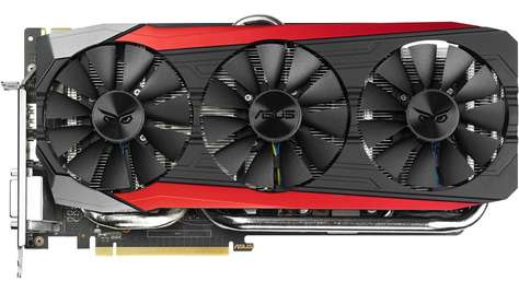 Видеокарта Asus GTX 980 Ti 1000Mhz PCI-E 3.0 6144Mb 7010Mhz 384 bit (STRIX-GTX980TI-DC3-6GD5-GAMING)