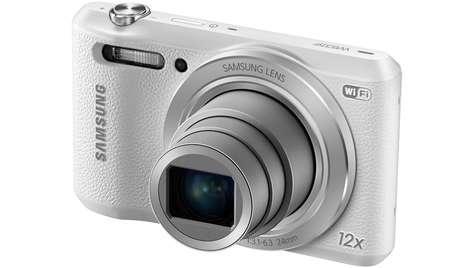 Компактный фотоаппарат Samsung WB 35 F White
