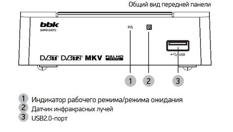 Медиацентр BBK SMP012HDT2