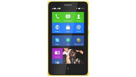 Смартфон Nokia X Dual sim Yellow