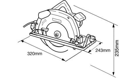 Циркулярная пила Makita 5604 R