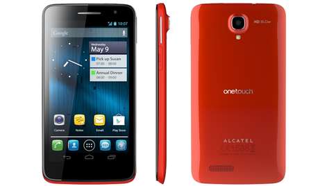 Смартфон Alcatel ONE TOUCH SCRIBE HD 8008X red