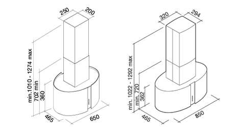 Вытяжка Falmec Fenice Isola