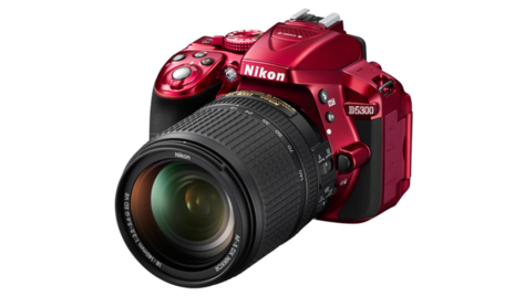 Зеркальный фотоаппарат Nikon D 5300 Kit Red