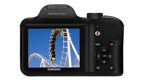 Компактный фотоаппарат Samsung WB 1100 F Black