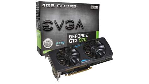 Видеокарта EVGA GeForce GTX 970 1216Mhz PCI-E 3.0 4096Mb 7010Mhz 256 bit (04G-P4-2978-KR)