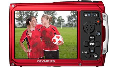 Компактный фотоаппарат Olympus TG-310 оранжевый