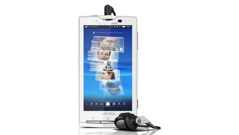Смартфон Sony Ericsson Xperia X10 white