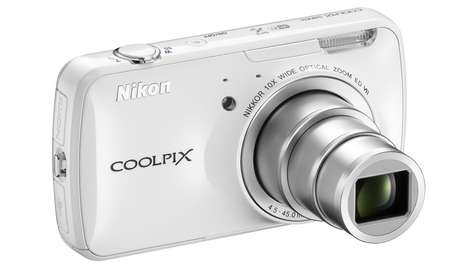 Компактный фотоаппарат Nikon COOLPIX S800c White