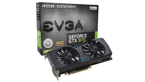 Видеокарта EVGA GeForce GTX 970 1165Mhz PCI-E 3.0 4096Mb 7010Mhz 256 bit (04G-P4-2974-KR)