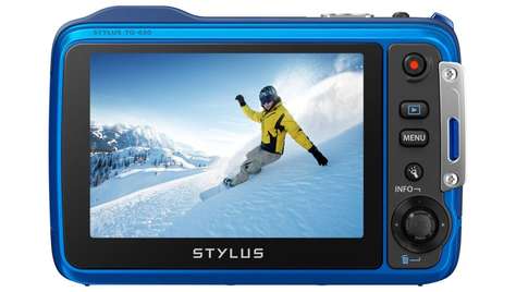 Компактный фотоаппарат Olympus Tough TG-630 синий