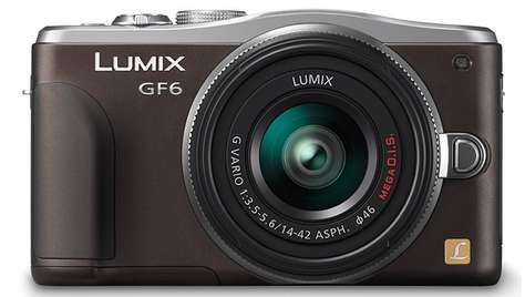 Беззеркальный фотоаппарат Panasonic LUMIX DMC-GF6K Brown