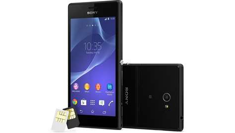 Смартфон Sony Xperia M2 Dual sim D2302 Black