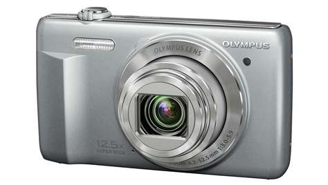 Компактный фотоаппарат Olympus VR-370 серебристый