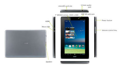Планшет Acer Iconia Tab A110 8Gb