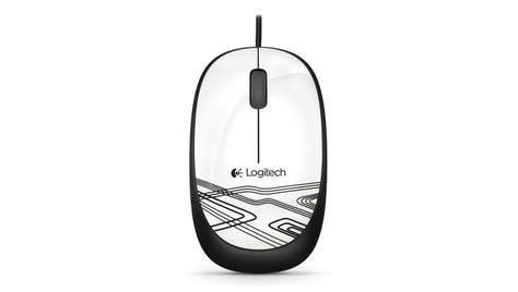 Компьютерная мышь Logitech Mouse M105 White