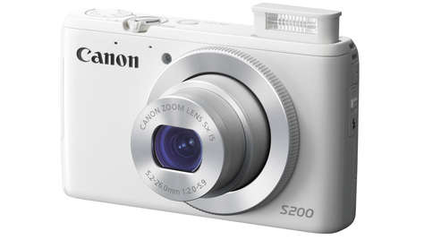 Компактный фотоаппарат Canon PowerShot S 200 White
