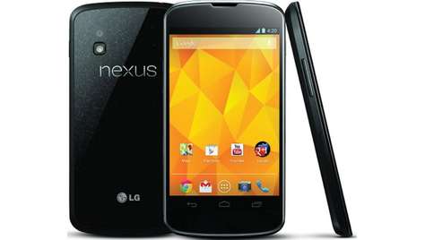Смартфон LG Nexus 4 E960 black 8 Gb