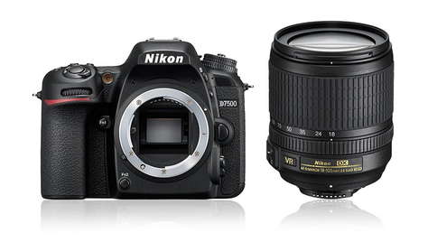 Зеркальная камера Nikon D7500 Kit 18-105 mm