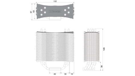 Система охлаждения Thermalright TRUE Spirit 120M(BW) Rev.A