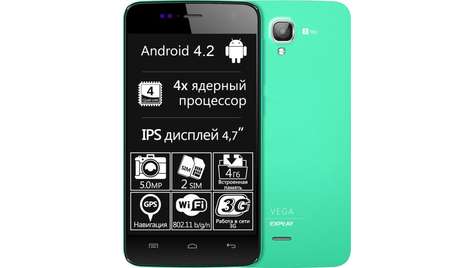 Смартфон Explay Vega Green