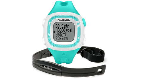 Спортивные часы Garmin Forerunner 15 GPS HRM Teal/White