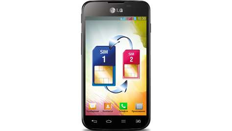 Смартфон LG Optimus L5 II Dual E455 black
